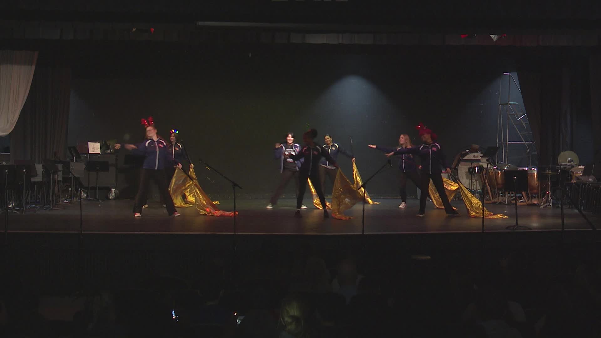 Thumbnail image for  Sights and Sounds of the Season - East Gaston High School Band and Color Guard
